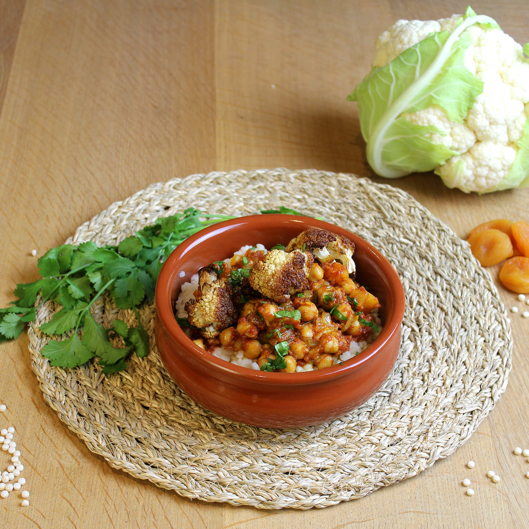 369 Cauliflower Tagine with Pearl Couscous