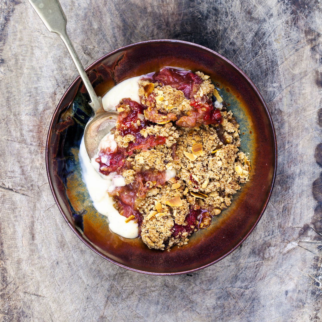 187 Rhubarb Crumble