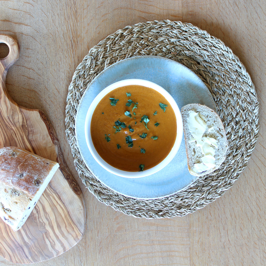 394 Autumn Spiced Carrot & Chickpea Soup