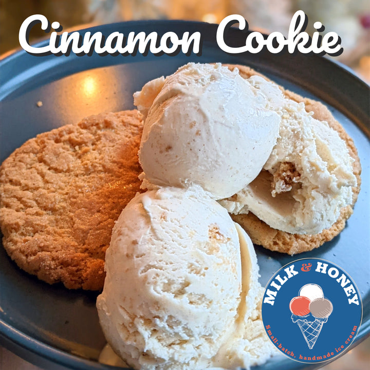308 - Milk & Honey Ice-cream - Cinnamon Cookie