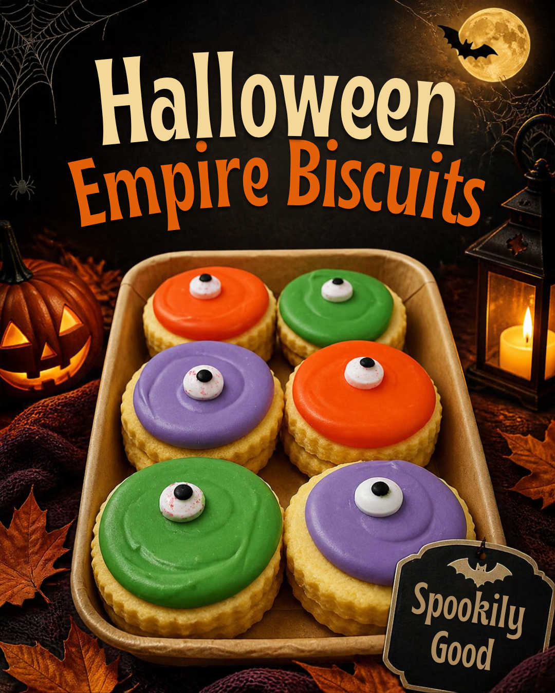 6 x Mini Empire Biscuits (Not frozen product)