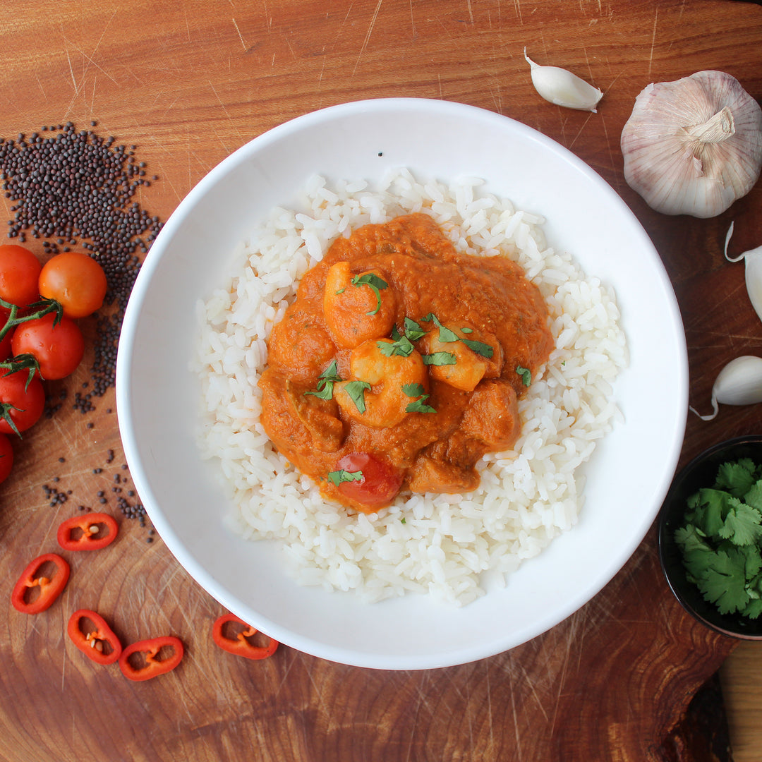 400 Prawn & Aubergine Curry
