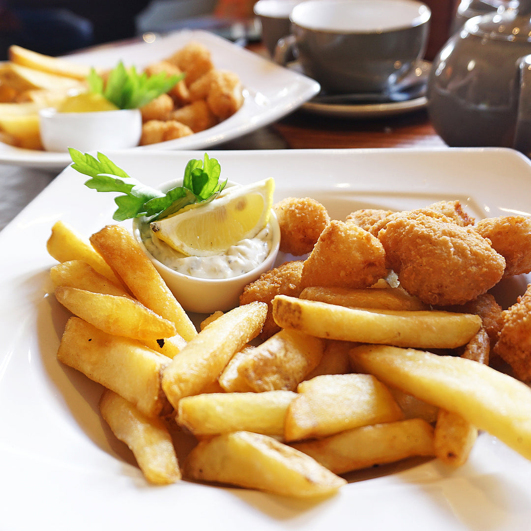 215 Scampi, Chips and Tartare Sauce